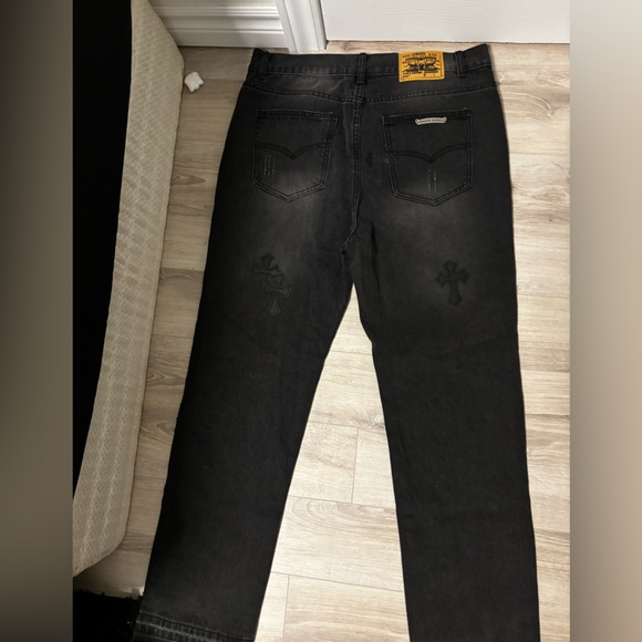 Men Jeans - Black - Picture 3 of 3